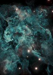 Naklejka na ściany i meble Nebulosa Setor 2402