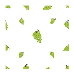Seamless pattern with Grape as objects can be used for baby clothes, shirt, pillowcases, bed sheets and much more