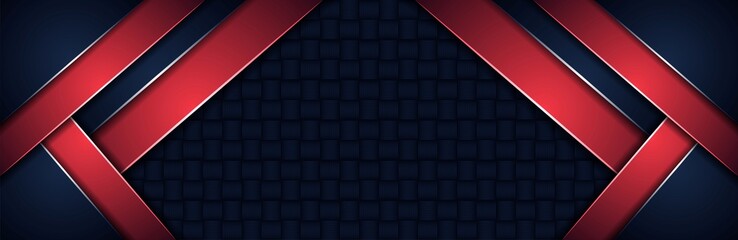 abstract dark blue background with diagonal red lines