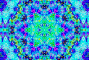 Abstract texture of colours traveling the universe