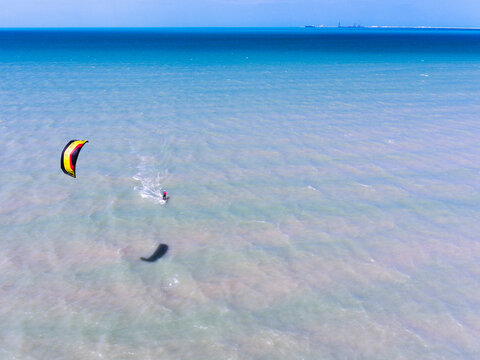Kitesurf en Progreso Yucat&aacute;n M&eacute;xico