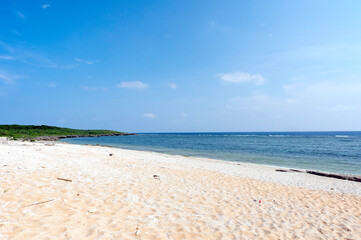 Fototapeta na wymiar 沖縄県　波照間島のベムチ浜