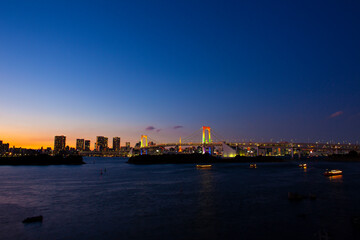 Fototapeta na wymiar Tokyo night view_01