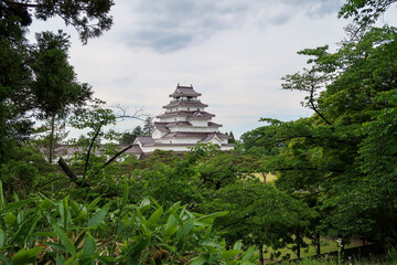 会津若松 鶴ヶ城 新緑