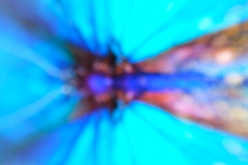 Blurry blue light abstract background and patterns 