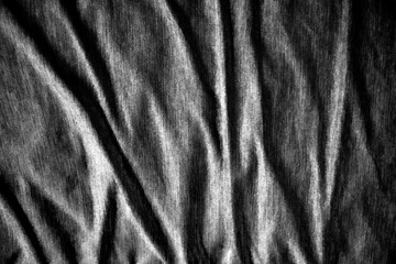 Beautiful creased fabric background, vintage, object, copy space