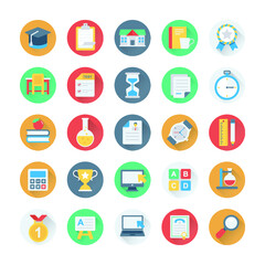 School and Education Vector Icons 1