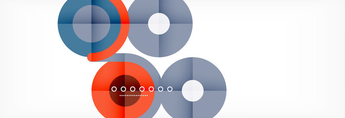 Circles and lines abstract background for covers, banners, flyers and posters and other templates