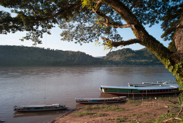 Obraz premium Luang Prabang Riderside, Laos