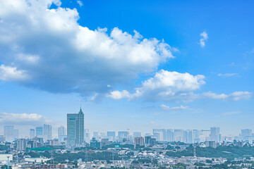 都市イメージ 俯瞰で見る住宅街とビル群 Wall Mural Fotravel