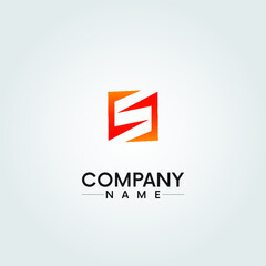 letter S company  logo design