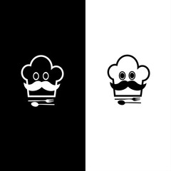 illustration of a cooking logo or restaurant logo
