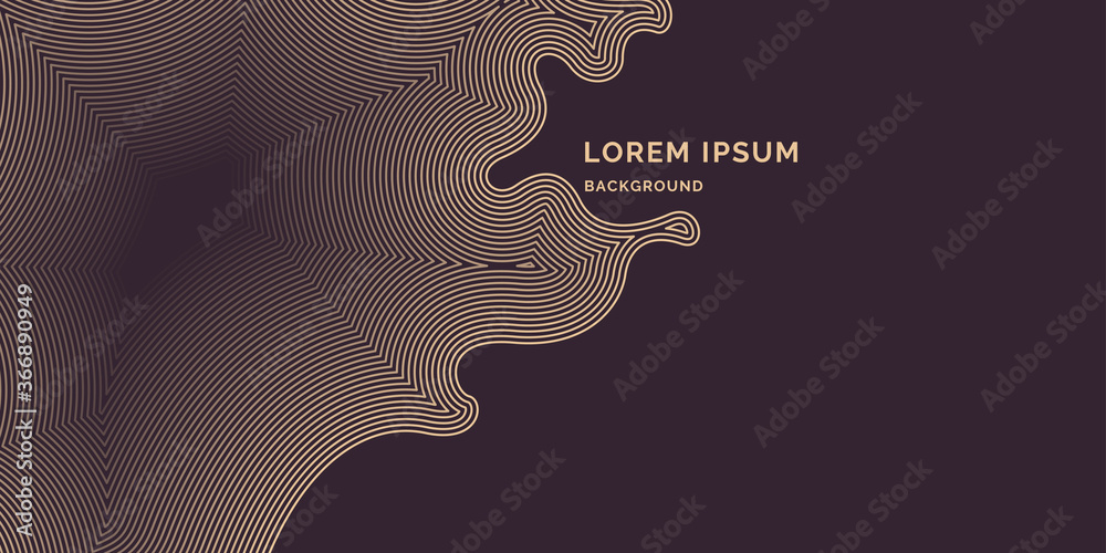 Poster modern backgrounds with abstract elements and dynamic shapes. compositions of color lines. vector il