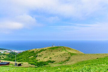 北海道　礼文島・桃岩展望台コースからの眺望