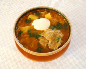 chicken soup with vegetables