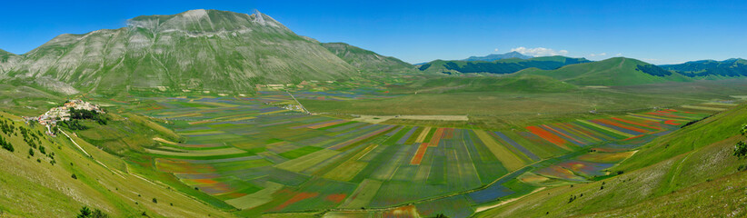 Castelluccio di Norcia e la fioritura dei suoi campi