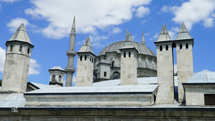 Fototapeta na wymiar blue mosque in istanbul