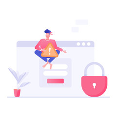 Web encryption illustration in trendy flat style best for cyber security 


Web encryption illustration in trendy flat style best for cyber security 
