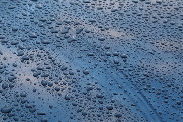 Rain drops as abstract background