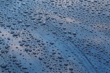 Rain drops as abstract background