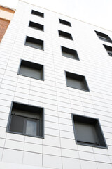 Facade of a modern building.