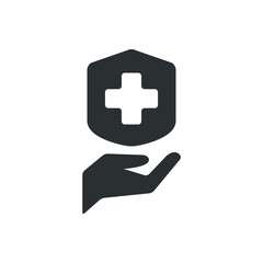 Medical insurance icon
