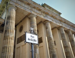 Berliner Mauer-Radweg Brandenburger Tor © Hans-Uwe Richter
