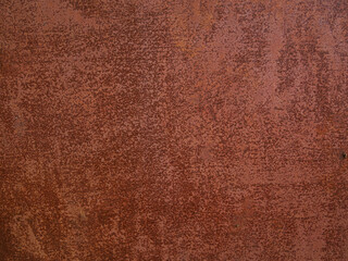 Fototapeta premium Rusty metal background. Red corroded texture. Damaged surface for design. Old orange rust backdrop. Architecture detail.