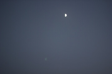 Alanya, TURKEY - August 10, 2013: Travel to Turkey. Sunset at the sea. The sun is leaving the horizon.