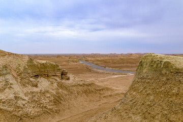 Qinghai Yardang landform