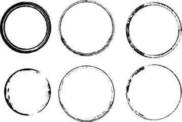 Edges Vector Set . Design Elements . Grunge Borders , Dividers or Brush Strokes .