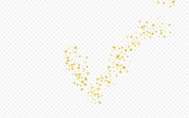 Gold Sequin Shiny Transparent Background. Light 