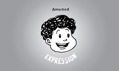 Print this illustration to express happiness.It can be used as emoticons and emojis.