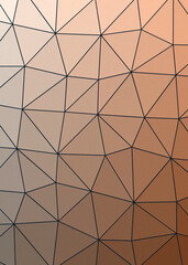 Exuberance color Abstract color Low-Polygones Generative Art background illustration