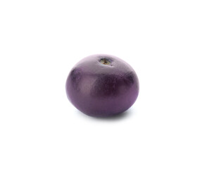 Fresh ripe acai berry isolated on white
