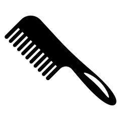 
Detangling hair comb solid design 
