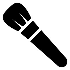 
Blusher brush in solid design 
