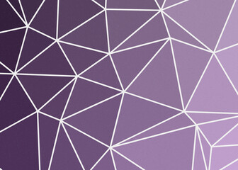 Royal Purple color Abstract color Low-Polygones Generative Art background illustration