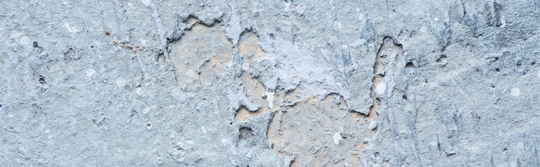 rough abstract grey concrete textured surface, panoramic orientation