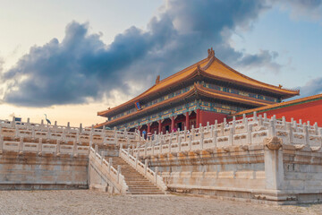 Fototapeta premium Forbidden City is the largest palace complex in the world.