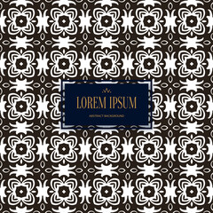 Vector seamless pattern. Modern texture. Repeating abstract background.