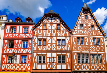 historic old town of Trier in germany