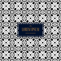 Vector seamless pattern. Modern texture. Repeating abstract background.