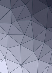 Navy Blue color Abstract color Low-Polygones Generative Art background illustration