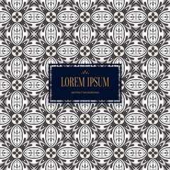 Vector seamless pattern. Modern texture. Repeating abstract background.