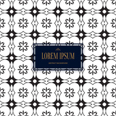 Geometric ornamental vector pattern. Seamless design.