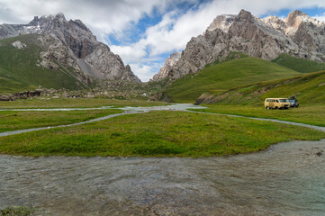 Kurumduk valley, Naryn province, Kyrgyzstan, Central Asia