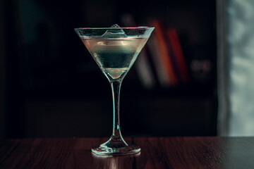 dry martini and a ice