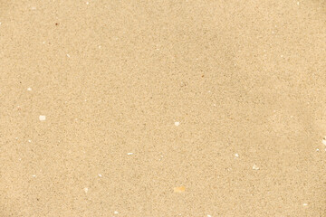 Fototapeta na wymiar Golden fine beach sand background