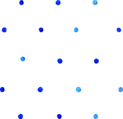 Watercolor dots vector texture blue abstract modern pattern